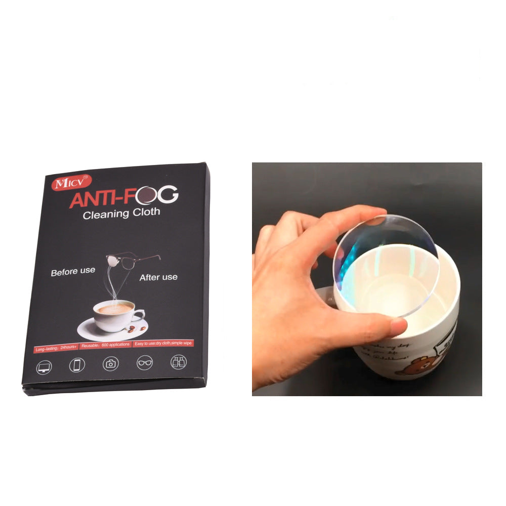 Microfibre anti-buée
